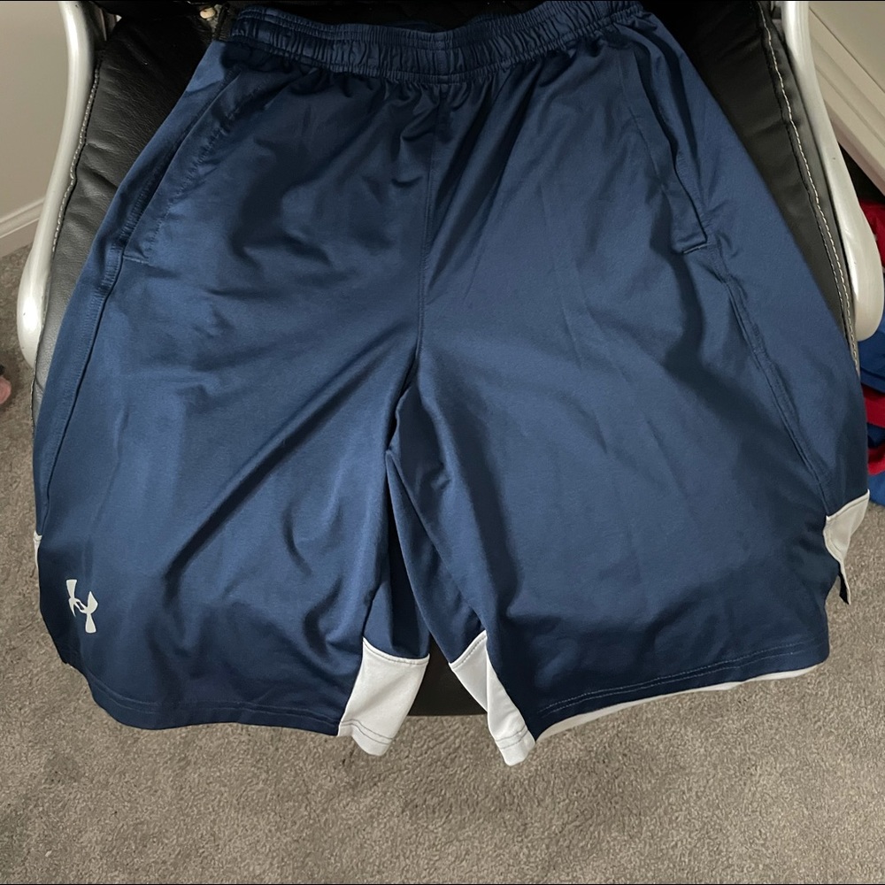 Men’s Blue Athletic Shorts